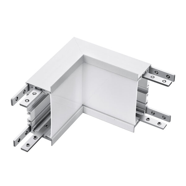 8W LED apšvietimo sistemos L formos sujungimas, baltas, 4000K