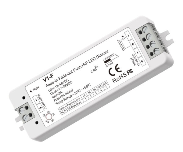 LED valdiklis, 1 kanalo, 12-48V