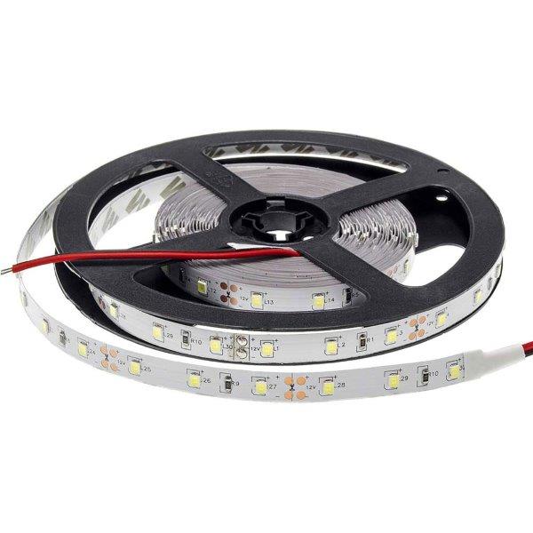 4.8W/m LED juosta OPTONICA, 12V, mėlyna šviesos sp., 60 LED/m, 5m ritė