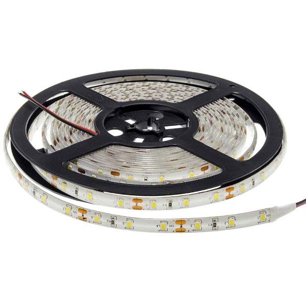 4.8W/m LED juosta OPTONICA, 12V, 6000K, 60 LED/m, IP54, 5m ritė