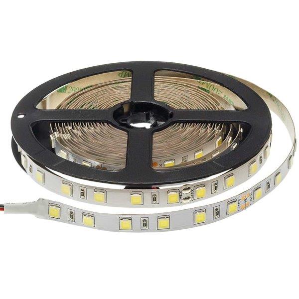 16W/m LED juosta OPTONICA, 24V, 2800K, 60 LED/m, IP65, 5m ritė