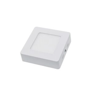 6W LED paviršinė panelė OPTONICA, balta, 6000K