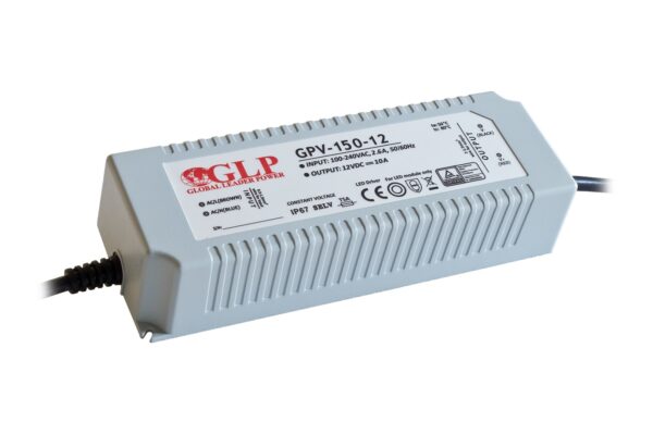 120W LED Maitinimo šaltinis GPV 12V IP67