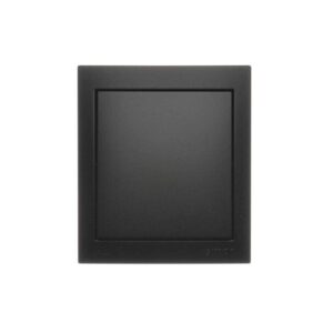 Mygtukas, 1 kl., virštinkinis, juodas, IP44, Kontakt Simon, Aquaclick, ACP1/49