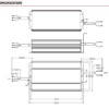 320W LED maitinimo šaltinis GV6, 24V, CV, FPC, IP67 - Image 2