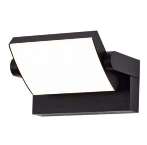 17W LED paviršinis lauko šviestuvas, juodas, 4000K