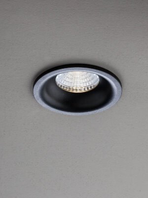 10W LED įleidžiamas šviestuvas MT 143 LED, juodas, 4000K