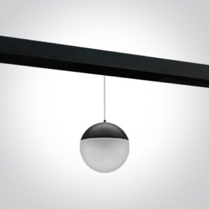 10W LED šviestuvas į magnetines sistemas MINI/MIDI/MAXI/P&P, juodas, 3000/3500/4000K, 48V, 42136/B/V