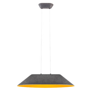 12W LED pakabinamas šviestuvas AKIRA, tamsiai pilkos/oranžinės sp., 3000K, 01-3527