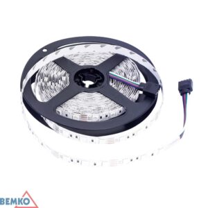 14,4W/m LED juosta PREMIUM, 12V, RGB, IP65, 5m ritė