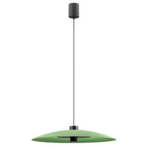 14W + 10W LED pakabinamas šviestuvas LARS, žalias, 3000K, šviesos kampas į viršų 120° / į apačią 30°, 01-3019