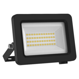 15W LED prožektorius, juodas, 4000K, IP65