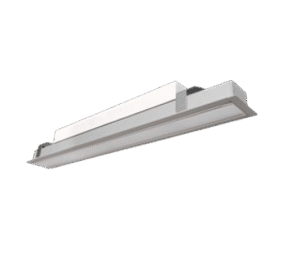 52W LED linijinis įleidžiamas šviestuvas X-LINE SLIM RECESSED LED COMPACT LINE-EL, baltas, 4000K, IP40