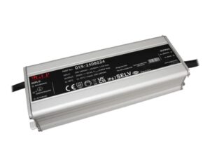 240W LED maitinimo šaltinis GV6-240, 24V, IP67, PFC