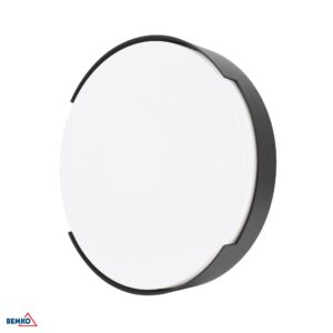 16W LED sieninis fasado šviestuvas VALANT, grafito sp., 3000K, IP65