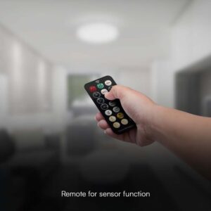 18W LED paviršinis šviestuvas, kvadratinis, baltas, 4000K, IP44, SAMSUNG LED chip, su judesio davikliu