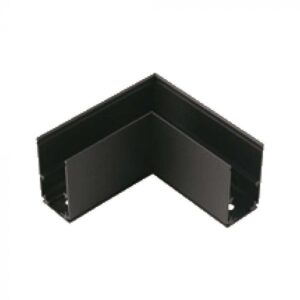 L formos magnetinių sistemų paviršinių bėgelių šoninis sujungimas, juodas