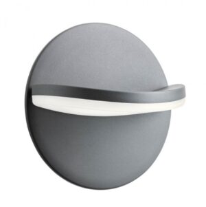 16W LED sieninis fasado šviestuvas GIMBAL, tamsiai pilkas, 3000K, 90068