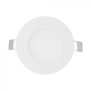 3W LED įleidžiama panelė, balta, 6400K, su maitinimo šaltiniu