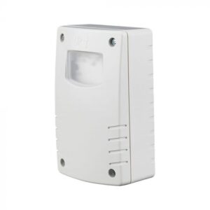 Šviesos daviklis, baltas, IP65, <3-500LUX