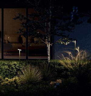 12W LED įsmeigiamas lauko šviestuvas ELFIC, rūdžių sp., 3000K, IP54, 90468