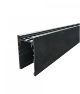 Magnetinių sistemų įleidžiamas bėgelis, 1,5m ilgio. Užbaigimo elementai komplekte.