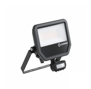 27-41W LED prožektorius FL 50 GEN4, juodas, 3000K, IP65, su judesio davikliu