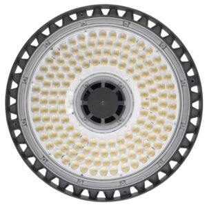 125-150W LED UFO šviestuvas HB GEN 5, juodas, 4000K, 110°, dimeriuojamas