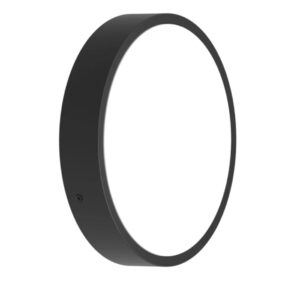 10-17W LED plafonas BLKH RD 300, juodas, 3000/4000K, IP65