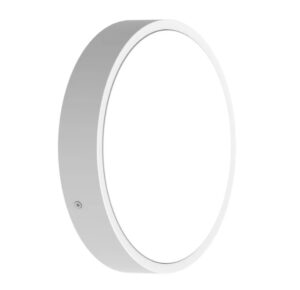 11-17,5W LED plafonas BLKH RD 300, baltas, 3000/4000K, IP65, su judesio davikliu