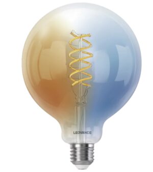 8W LED lemputė SMART WiFi, E27, 2700/6500K, G125, 320°, dimeriuojama