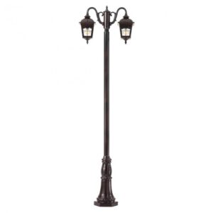 Pastatomas lauko šviestuvas YORK, 2xE27, juodas, 9655