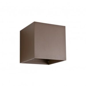 2 x 6W LED sieninis lauko šviestuvas VARY, tamsiai rudas, 3000K, IP54, 90174