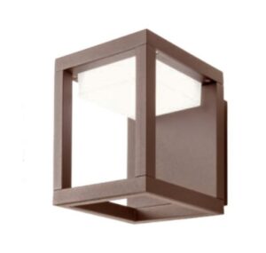 11W LED sieninis lauko šviestuvas XIERA, tamsiai rudas, 2900/3100K, IP54, 90441