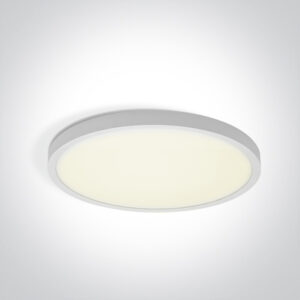 24W LED vidaus plafonas, apvalus, baltas, 2800/3200/4000K, 62006A/W/V