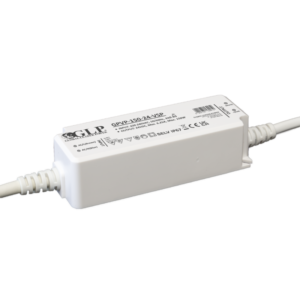 150W LED impulsinis maitinimo šaltinis GLP, 24V, IP67, PFC