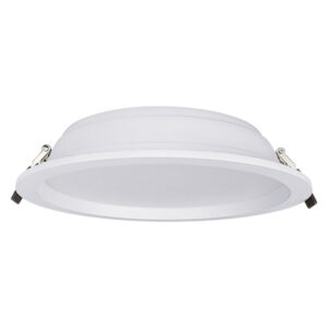 30/35/42W LED įleidžiamas šviestuvas COMFORT, baltas, 3000/4000K, 100°, IP44