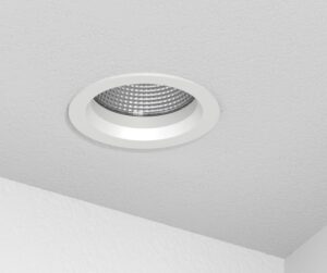 11W LED įleidžiamas šviestuvas DAISY 80, baltas, 3000K, 25°