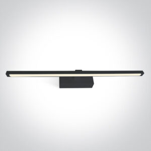 14W LED sieninis vonios šviestuvas, juodas, 3000/3500/4000K, IP44, 38114T/B/V