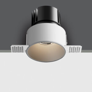 6,5W LED užglaistomas šviestuvas, baltas, 3000/3500/4000K, 10107BT/W/V