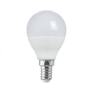 6,5W LED lemputė, E14, P45, 3000K