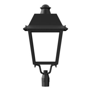 60W LED gatvės šviestuvas URBAN VILLA, juodas, 2200K, 60x120°, IP66