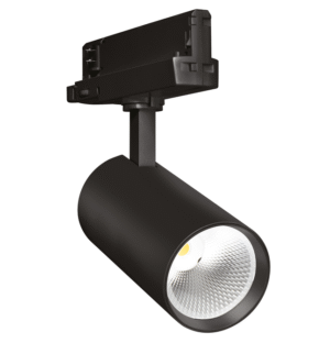 30W LED akcentinis šviestuvas į 3 fazių bėgelius SPECIAL FOOD, juodas, 24°, 3000K, skirtas vaisių apšvietimui