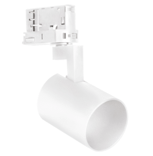 Akcentinis šviestuvas į 3 fazių bėgelius, GU10, baltas