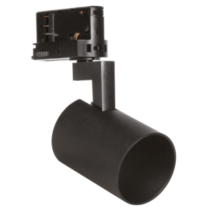 Akcentinis šviestuvas į 3 fazių bėgelius, GU10, juodas