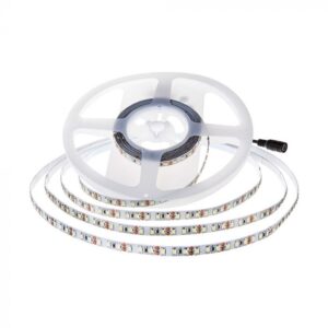12W/m LED juosta, 3000K, 168LED/m, 24V, 5 metrų ritė
