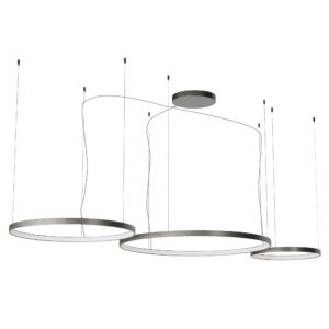 176W LED pakabinamas šviestuvas ORION, nikelio sp., 2700/3000/4000K, DALI, 01-3884 DALI