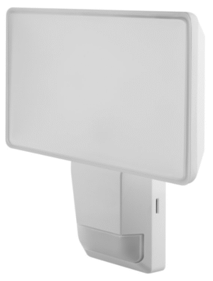 27W lauko sieninis šviestuvas ENDURA su judesio davikliu, 4000K, IP55, baltas