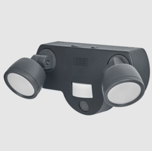 16W LED paviršinis šviestuvas SMART+, tamsiai pilkos sp., 3000K, dimeriuojamas, su judesio/šviesos davikliu ir HD kamera