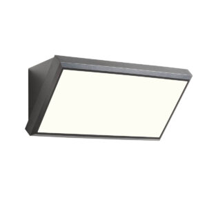 21W LED sieninis lauko šviestuvas MAKO, tamsiai pilkas, 3000K, IP65, 90160